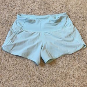 mint lulu shorts